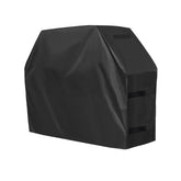 OutdoorLines grill cover 58l-24w-44h protects a large grill from the elements.