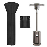 OutdoorLines heater cover with universal fit protects standing heaters from dust.
