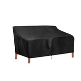 OutdoorLines loveseat cover with UV protection shields sun-exposed furniture.