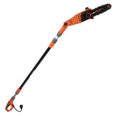 OUTESAWSUPER electric pole saw with 8-inch guide bar for precise pruning from ground