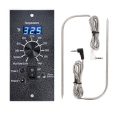 OUTGIK digital thermostat panel close-up for precise temperature control