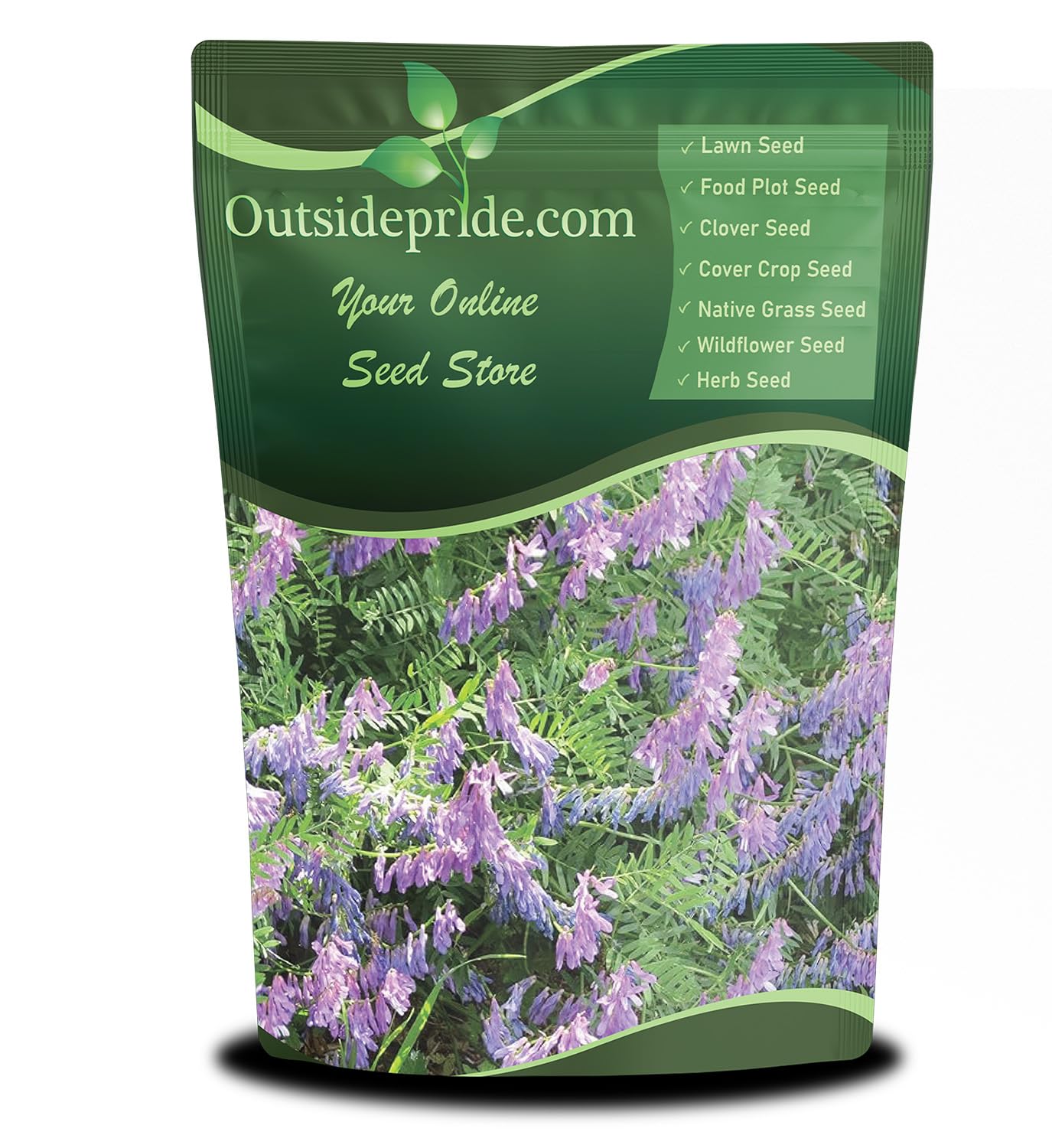 Outsidepride Hairy Vetch cover crop seeds for soil protection and nitrogen-fixation.