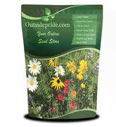 Outsidepride perennial wildflower seed mix package ready for a pollinator-friendly garden.