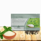 Outsidepride stevia leaves closeup for refreshing drinks and recipes.