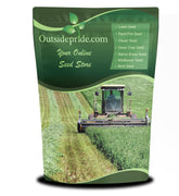 Outsidepride vernal alfalfa seed bag ready for lush pasture planting