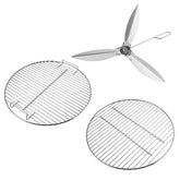 Outspark grill grate for 22-inch kettle ensures a precise Weber fit