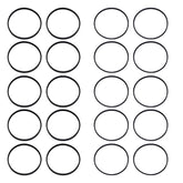 OXCANO float bowl gasket 693981 for Briggs & Stratton engines ensures a durable seal.