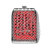 OXO Good Grips bristle-free coiled grill brush cleans hot grates without wire remnants.