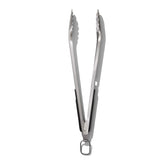 OXO Good Grips Grilling Tongs with angled heads for secure grip on large vegetables