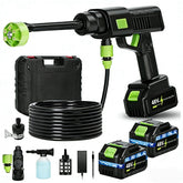 Oxtravyn 990psi pressure washer front view for quick car and patio cleaning.