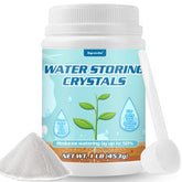 Oycevila 1lb water storing crystals with spoon for easy plant hydration.