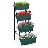 OYEAL raised garden bed 4-tier: compact vertical growing space for patios.