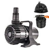 OYO WATER outdoor large pump setup enables easy installation for backyard waterfalls and fountains.