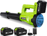 OYREL leaf blower battery pack powers portable outdoor cleaning sessions