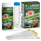 Palinoia soil testing kit 2in1 for accurate pH and nitrogen readings in gardens.