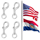 PAMASE flag clips displaying two flags on a pole for festive setups.