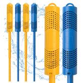 PAMASE four-pack spa mineral sticks in blue and yellow for clear water and easy maintenance