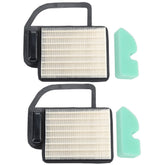 Panari air filter KH-20-883-02-S1 front view with tight seal for clean engine air.