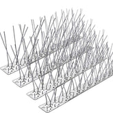 PANGCH Bird Spikes on a fence deter birds and protect outdoor spaces
