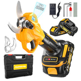 PAOWAFOL electric pruning shears with LCD display offer precise cuts on thick branches.