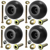Parts 4 Outdoor deck wheels kit for Exmark, 4pk for easy replacement and smoother mowing.