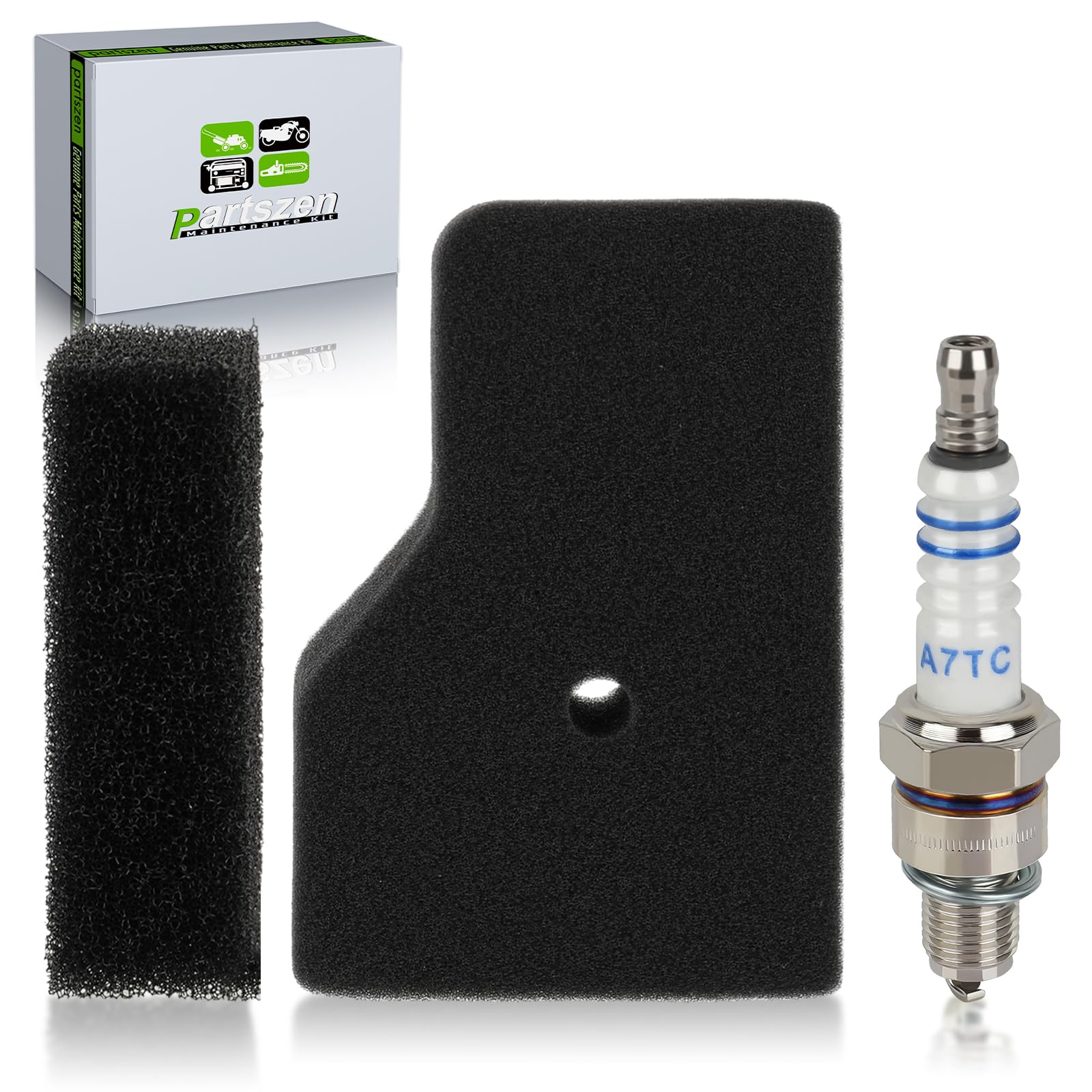 Partszen EU2000i air filter pack improves airflow for smoother operation.