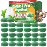 Paslda peppermint mouse repellent pouches in cabinet deter rodents with a fresh scent