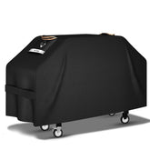 PasWith griddle cover 36-inch dimension protecting Blackstone grills from rain and rust