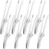 Patelai self-standing BBQ tongs for clean, convenient use