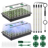 Pawfly seed starter kit 120 cells ready for indoor germination