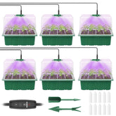 Pawfly seed starter kit with 72-cell trays for indoor germination and early growth.