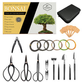 PEEORNT bonsai tools kit offers all-in-one essentials for beginners' pruning and shaping.