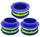 PEHUAP weed eater string 0.080-inch 16 ft spool for Kobalt, easy reload.