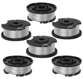 PEHUAP weed eater spool 0.065 inch, 16 ft, six-pack for easy yard upkeep