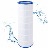 PELLUCID CC150 filter cartridge ready for installation in pool filtration systems.