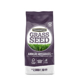 Pennington Annual Ryegrass seed bag for overseeding southern lawns.