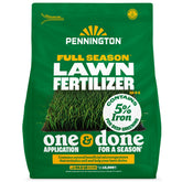 Pennington Full Season Lawn Fertilizer bag for year-long lawn nourishment