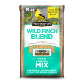 Pennington Pride Wild Finch Blend ten-lb bag ready for outdoor feeding attracts songbirds