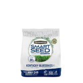 Pennington Smart Seed Kentucky Bluegrass bag ready for overseeding a lawn.