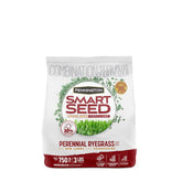Pennington Smart Seed Perennial Ryegrass seed bag ready for overseeding up to 750 sq ft.
