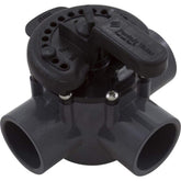 Pentair diverter valve with 2in spigot and 3-way flow for pool systems