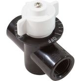 Pentair Rainbow 320 control valve close-up for reliable dosing