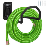 PeoMev garden hose holder wall mount—durable metal build for outdoor storage.