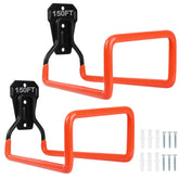 PeoMev hose organizer mounted on wall for organized outdoor storage.