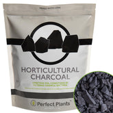 PERFECT PLANTS Horticultural Charcoal bottle with porous granules for drainage support.