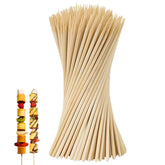 Perfect Stix semi-pointed corn dog stick in birch wood for easy skewering