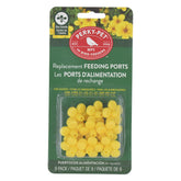 Perky Pet 202FB yellow replacement flowers attract hummingbirds with easy snap-in design.