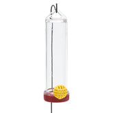 Perky-Pet Planter Box feeder over planter for outdoor nectar.
