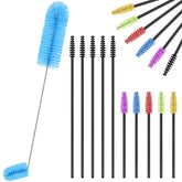 Perthlin hummingbird feeder cleaning brush large head for nectar bottle access.
