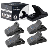 PestGuardX large rat trap front view showing heavy-duty snap design for indoor and outdoor control